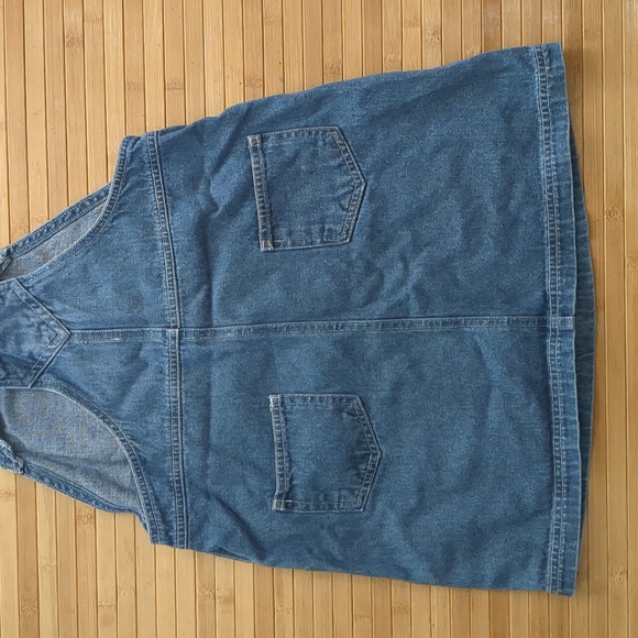 Vintage Scooby Doo Girls Overalls Jean Denim Dress, Cartoon Network, Size 6X - Picture 5 of 7